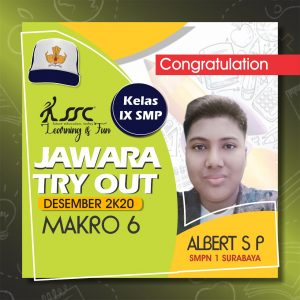 Jawara Try Out Makro 6 - IX SMP Tahun Ajaran 2020-2021