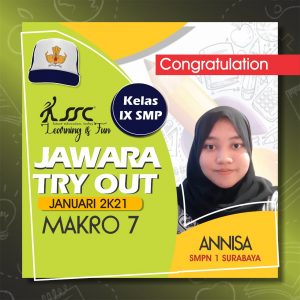 Jawara Makro 7 - IX SMP Tahun Ajaran 2020-2021