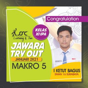 Jawara Makro 5 - XI SMA IPA Tahun Ajaran 2020-2021