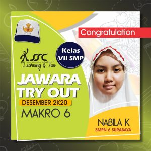 Jawara Try Out Makro 6 - VII SMP Tahun Ajaran 2020-2021