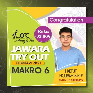 Jawara Makro 6 - XI SMA IPA Tahun Ajaran 2020-2021