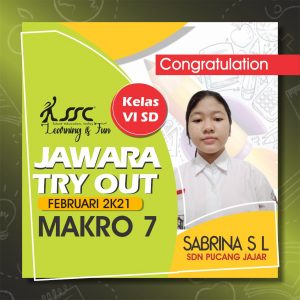 Jawara Makro 7 - VI SD Tahun Ajaran 2020-2021