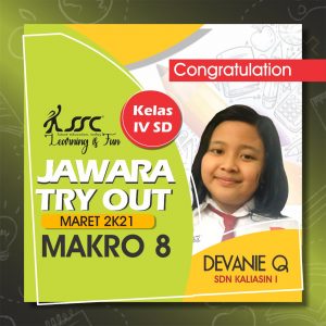 Jawara Makro 8 - IV SD Tahun Ajaran 2020-2021