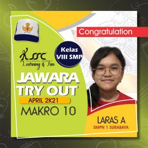 Jawara Try Out Makro 10 - VIII SMP Tahun Ajaran 2020-2021