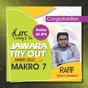 Jawara Makro 7 - XI SMA IPS Tahun Ajaran 2020-2021